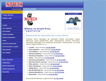 Tablet Screenshot of inotech.pl