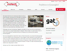 Tablet Screenshot of inotech.eu